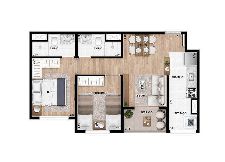 Are people in Brazil wealthy42