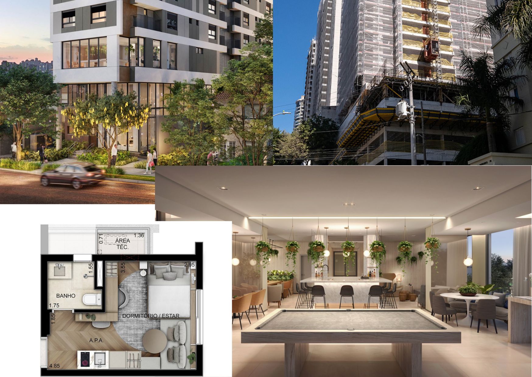 How many expats live in Brazil